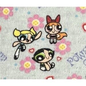 Y2K 2001 Cartoon Network Powerpuff Girls Spaghetti Strap Dress Size 4-5 XS Girls